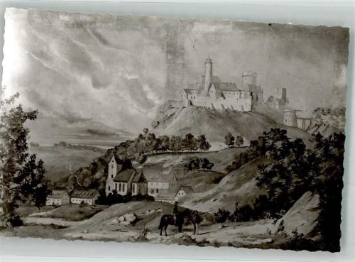 Bovenden Burg Plesse Foto Original aus Archiv eines Ansichtskartenverlages