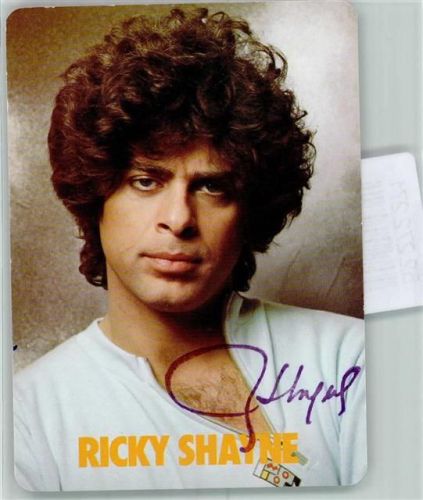 Ricky Shayne Autogramm origin. Unterschrift
