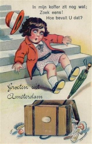 Amsterdam Amsterdam (Niederlande) Leporello I-II (fleckig RS, Ecken abgestossen)