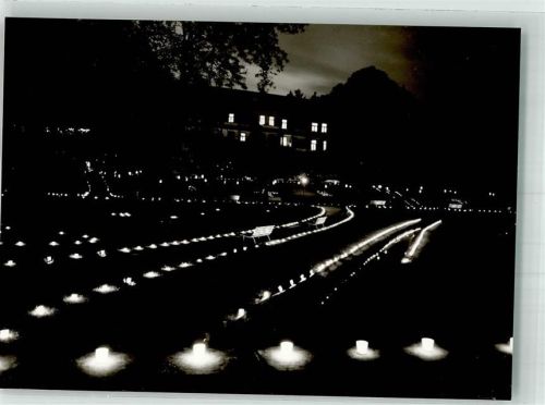 Bad Orb Kurparkbeleuchtung Nacht