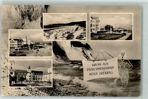 18609 O2337 Binz - Meerjungfrau Nixe