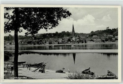Lauenburg WK II Blick von Hohnstorf