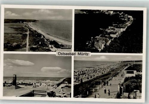 Graal-Müritz 1937 Schwimmbad Strand Promenade