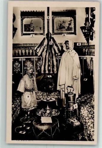 Un salotto arabo marrocchino - Caydanlik Arabische Wohnzimmer Tee - Esposizione Missionara Vaticana AK