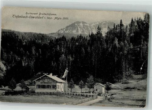Tiefenbach Gasthaus Breitachklamm