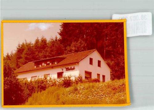Hachen Pension Kitzhof Foto Original aus Archiv eines Ansichtskartenverlags Ort handschriftlich
