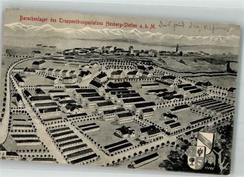 Lager Heuberg 1916 Kaserne Heuberg Barackenlager Feldpost WK I