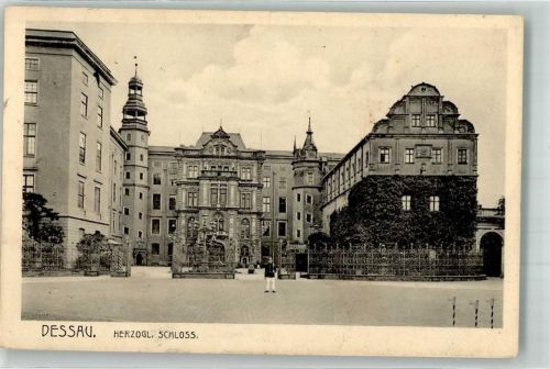 06842 O4500 Dessau , Anh 1909 - Herzogliches Schloss