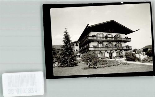 Krün Hotel Alpenhof Foto Original aus Archiv eines Ansichtskartenverlags Ort handschriftlich
