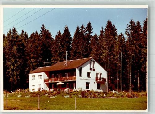 Kniebis Pension Haus Sonnenblick Foto Original aus Archiv eines Ansichtskartenverlags Ort handschriftlich
