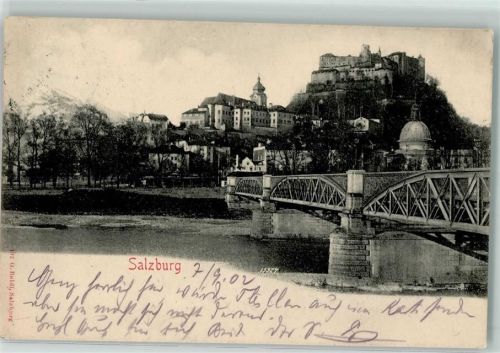 Salzburg 1902 Brücke