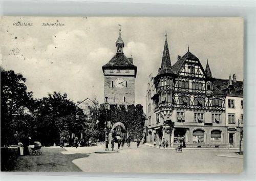 Konstanz 1915 Schnetztor Feldpost WK I