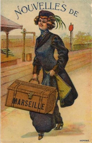 Marseille Marseille (Frankreich) Leporello II (Ecken abgestossen)