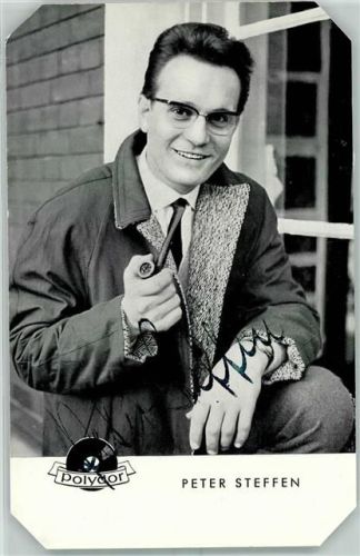 Peter Steffen Autogramm origin. Unterschrift