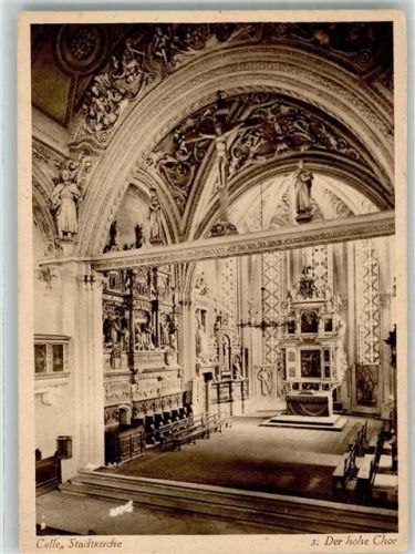Celle 1936 Kirche Der hohe Chor