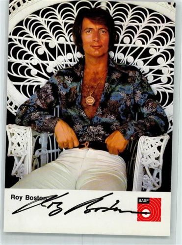 Roy Boston Autogramm origin. Unterschrift