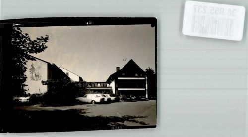Oedsbach Gasthaus Grüner Baum Oldtimer Ort handschriftlich Foto Original aus Archiv eines Ansichtskartenverlages