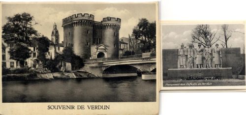 Verdun Verdun (Frankreich) Leporello I-II