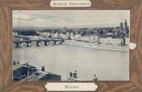 Macon Mâcon (Frankreich) Leporello I-II (fleckig RS)
