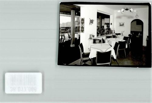 Bad Sooden-Allendorf Gasthaus Ahrenberg Gaststube Foto Original aus Archiv eines Ansichtskartenverlages Ort handschriftlich