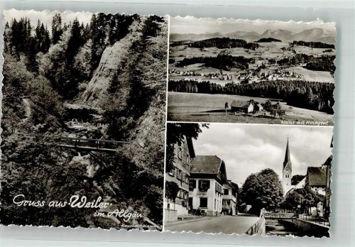 Weiler Hausbachklamm Hochgrat Kirche Gruss