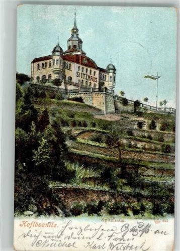 Hoflößnitz 1903 Spitzhaus