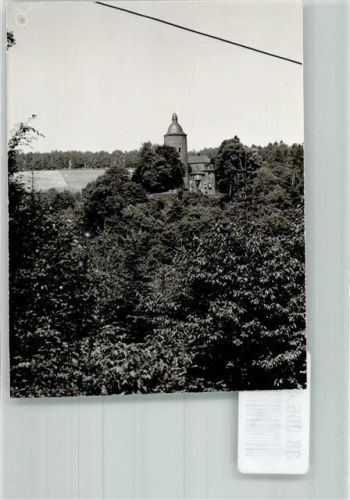 Hellenthal Schloss Ort handschriftlich Foto Original aus Archiv eines Ansichtskartenverlags