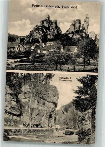 Tüchersfeld Tal bei Pottenstein