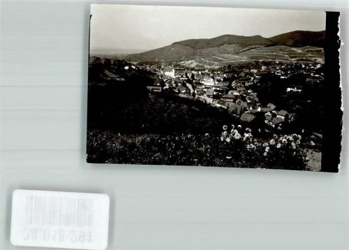 Bühlertal Ort handschriftlich Foto Original aus Archiv eines Ansichtskartenverlages