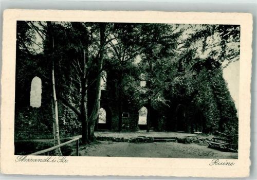 01737 O8223 Tharandt - Ruine