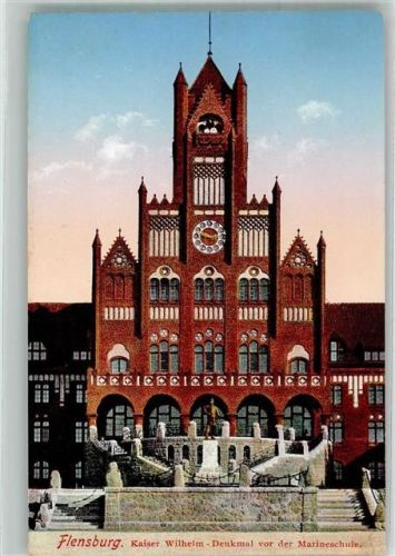 Flensburg Denkmal Kaiser Wilhelm Marineschule