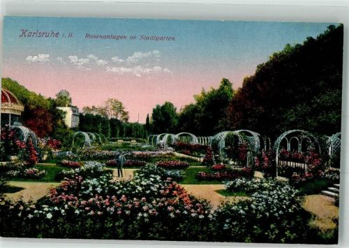 Karlsruhe Rosengarten Stadtgarten
