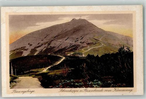 Schneekoppe Riesengebirge Riesenbaude