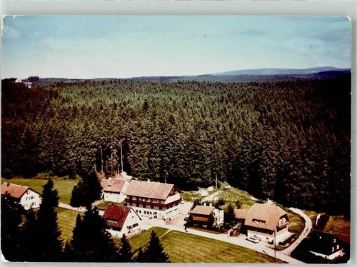 Kniebis Fliegeraufnahme der Pension Kniebishöhe Foto Original aus Archiv eines Ansichtskartenverlags