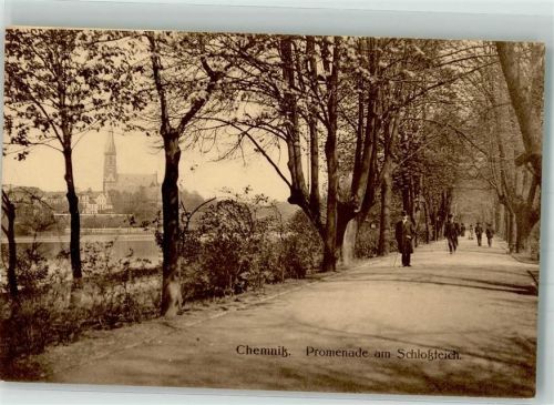 Chemnitz Promenade am Schlossteich