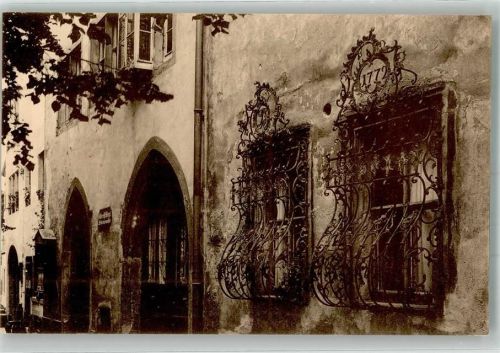 Rothenburg Schmiedekunstgitter Herrnstrasse 19