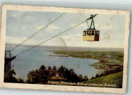 Lindau 1941 Seilbahn Pfänderbahn