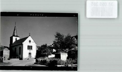Hausen Kirche Ort handschriftlich Foto Original aus Archiv eines Ansichtskartenverlages