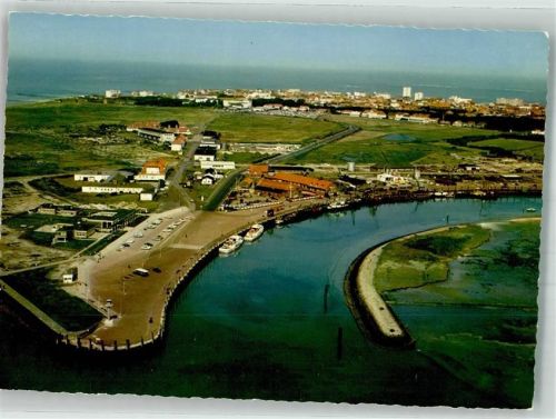 Norderney Fliegeraufnahme Hafen
