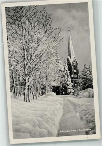 Schierke Die verschneite Bergkirche Verlag Lederbogen