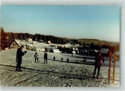 Kniebis Winter Ort handschriftlich Foto Original aus Archiv eines Ansichtskartenverlags