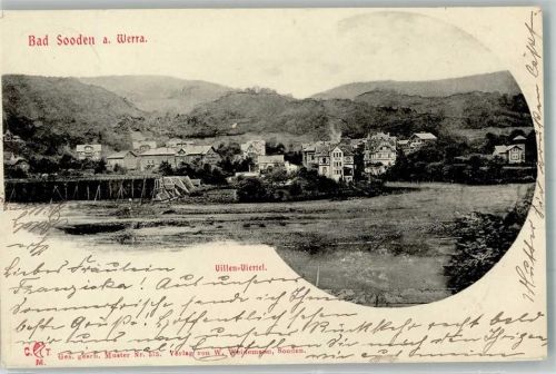 Bad Sooden-Allendorf 1902 Villenviertel am Gradierwerk