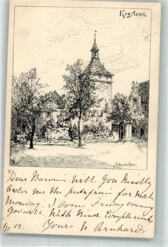 Konstanz 1902 Schnetztor