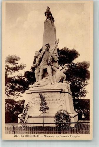 La Rochelle Denkmal Monument du Souvenier Francais