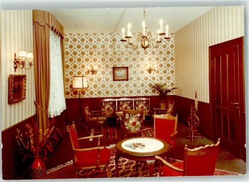 Herrenwies Kurhaus Salon Foto Original aus Archiv eines Ansichtskartenverlages Ort handschriftlich