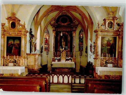 Gollenshausen Altarraum der Pfarrkirche