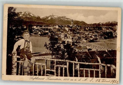 Traunstein 1931 Tracht Kind