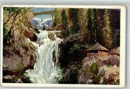 Wienerbruck Lassingfall sign. Ludwig Prinz, K, B.K.W.I. Serie 226/2