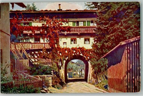 Oberaudorf sign. Bernhard Burg- tor