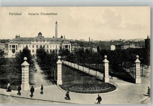 Karlovy Vary 1907 Kaiserin Elisabethbad